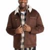 Big & Tall * | Johnny Bigg Best Quality Kilmer Flying Jacket In Brown Chocolate