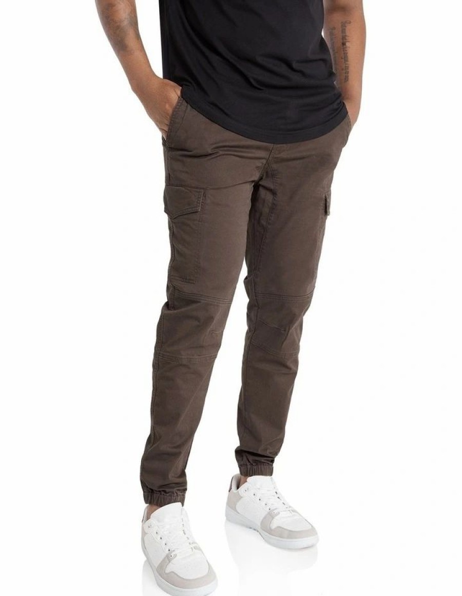 Clothing * | Johnny Bigg Typical Style Devon Cargo Cuff Jogger Pant In Khaki