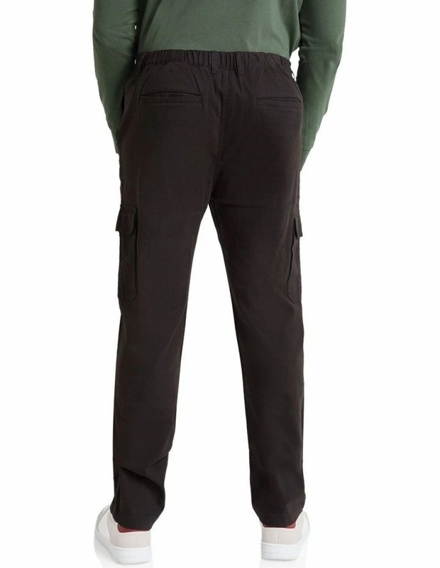 Clothing * | Johnny Bigg Bestsellers Eldon Cargo Pant In Black