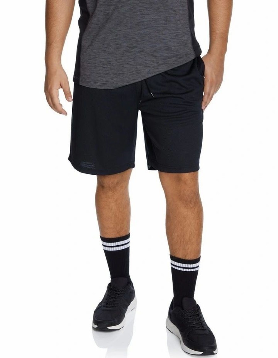 Clothing * | Johnny Bigg Bestsellers Active Textured Knit Short Black