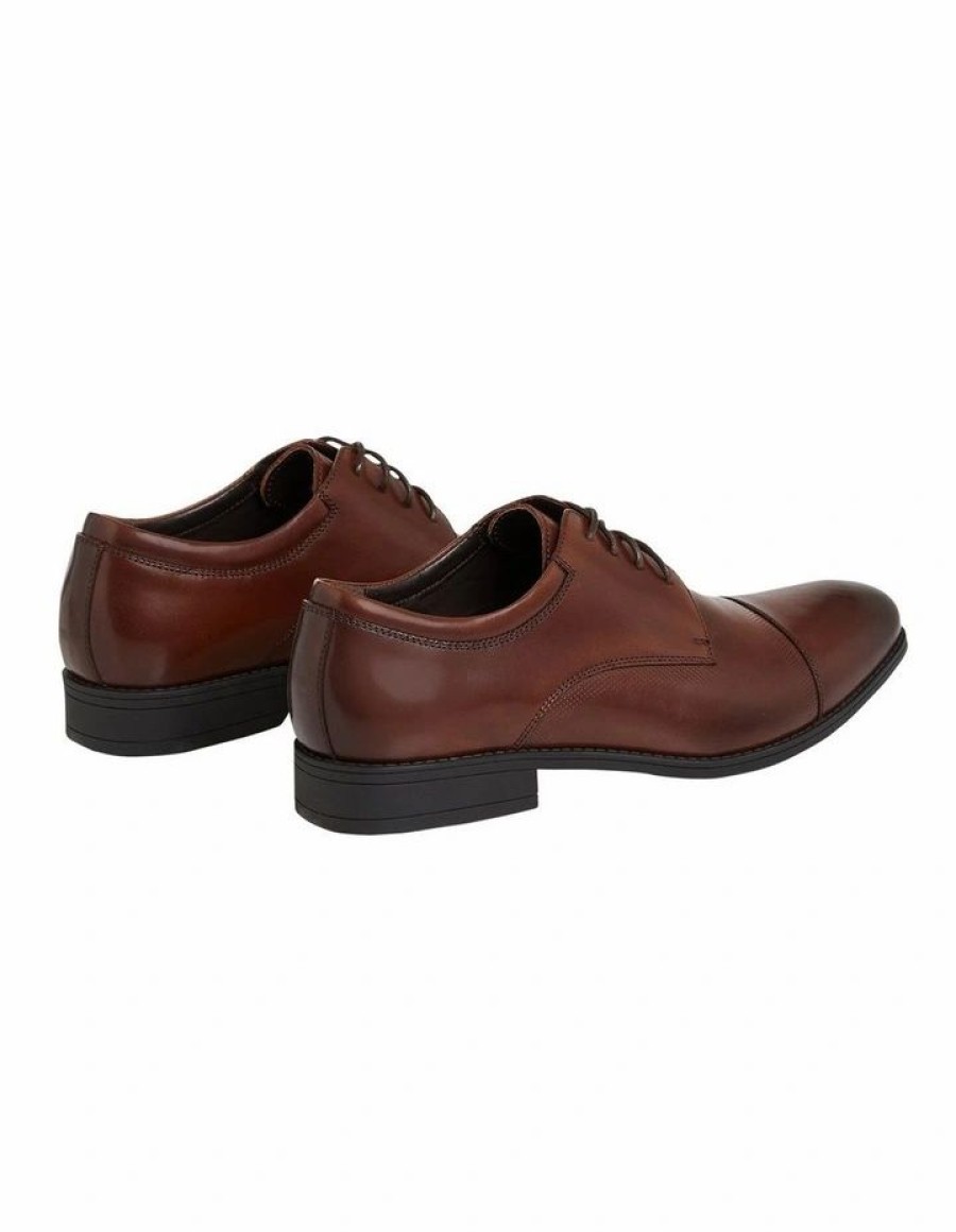 Shoes * | Johnny Bigg Official Kirton Leather Dress Shoe In Cognac