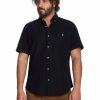 Big & Tall * | Johnny Bigg Clearance Rodney Textured Shirt Black