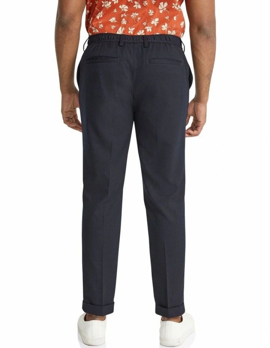 Clothing * | Johnny Bigg New Threads Davis Smart Pant In Blue Navy