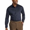 Suiting & Occasionwear * | Johnny Bigg Classical Hamilton Stretch Dress Shirt In Navy