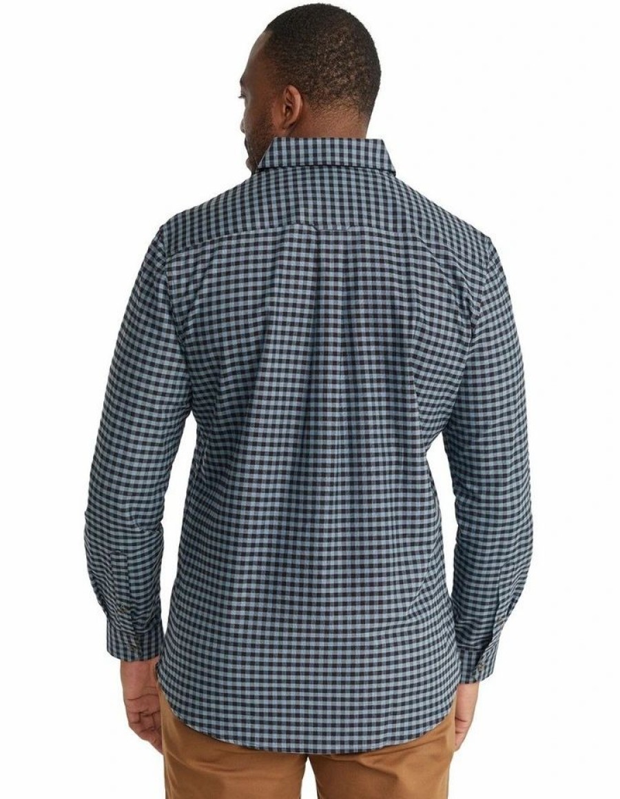 Big & Tall * | Johnny Bigg Premium Robin Check Shirt In Blue