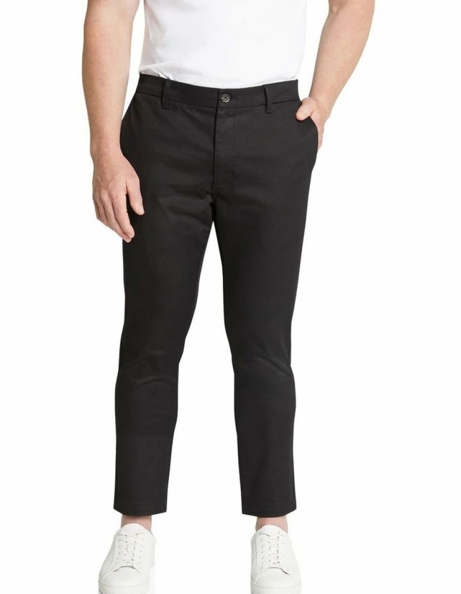 Clothing * | Johnny Bigg Clearance The Ledger Stretch Chino Black