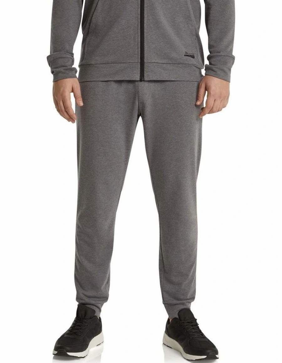 Clothing * | Johnny Bigg Classical The Active Comfort Knit Trackpant Grey Marle