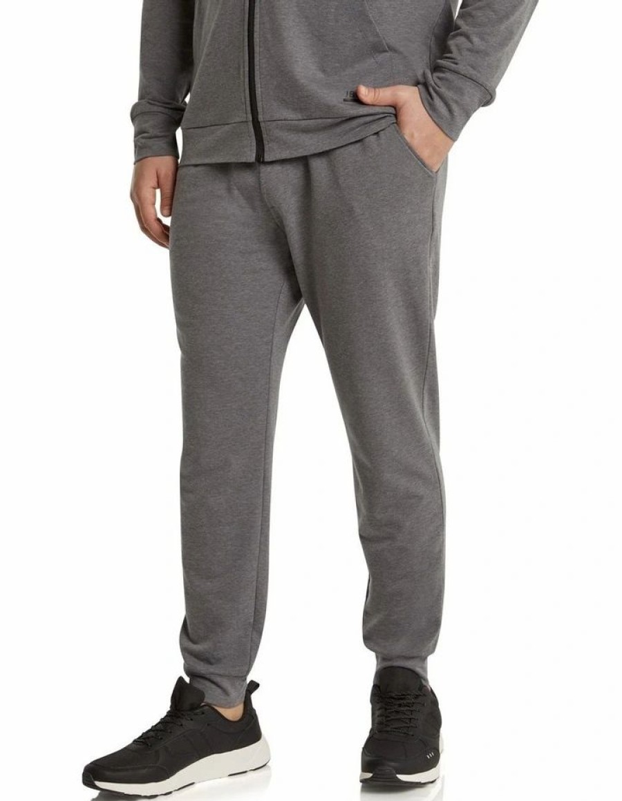 Clothing * | Johnny Bigg Classical The Active Comfort Knit Trackpant Grey Marle