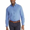 Big & Tall * | Johnny Bigg Premium Collin Check Shirt In Blue Royal Blue