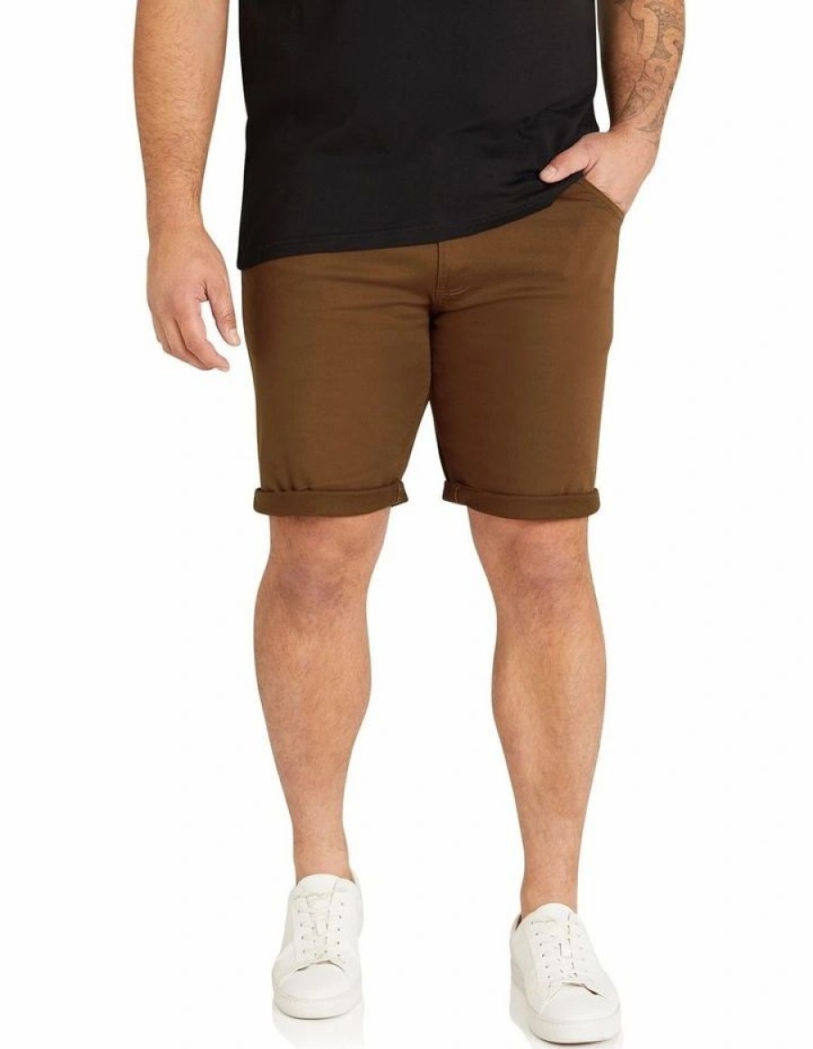 Clothing * | Johnny Bigg Typical Style Cameron Knit Short In Brown Mustard