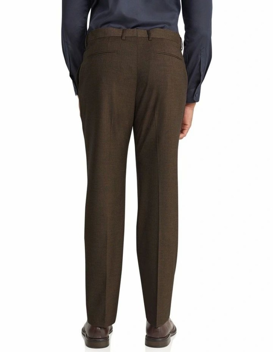 Suiting & Occasionwear * | Johnny Bigg Outlet Sale Austin Stretch Dress Pant In Brown