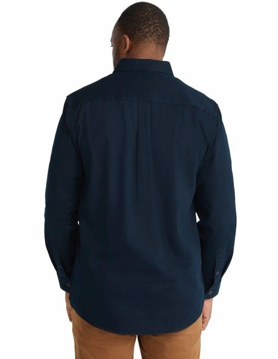 Big & Tall * | Johnny Bigg Premium Dexter Twill Shirt In Blue Ink