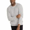 Big & Tall * | Johnny Bigg Premium Rudy Cable Sweater In Grey Grey Marle