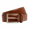 Accessories * | Johnny Bigg Less Expensive Oliver Prong Belt In Brown Tan