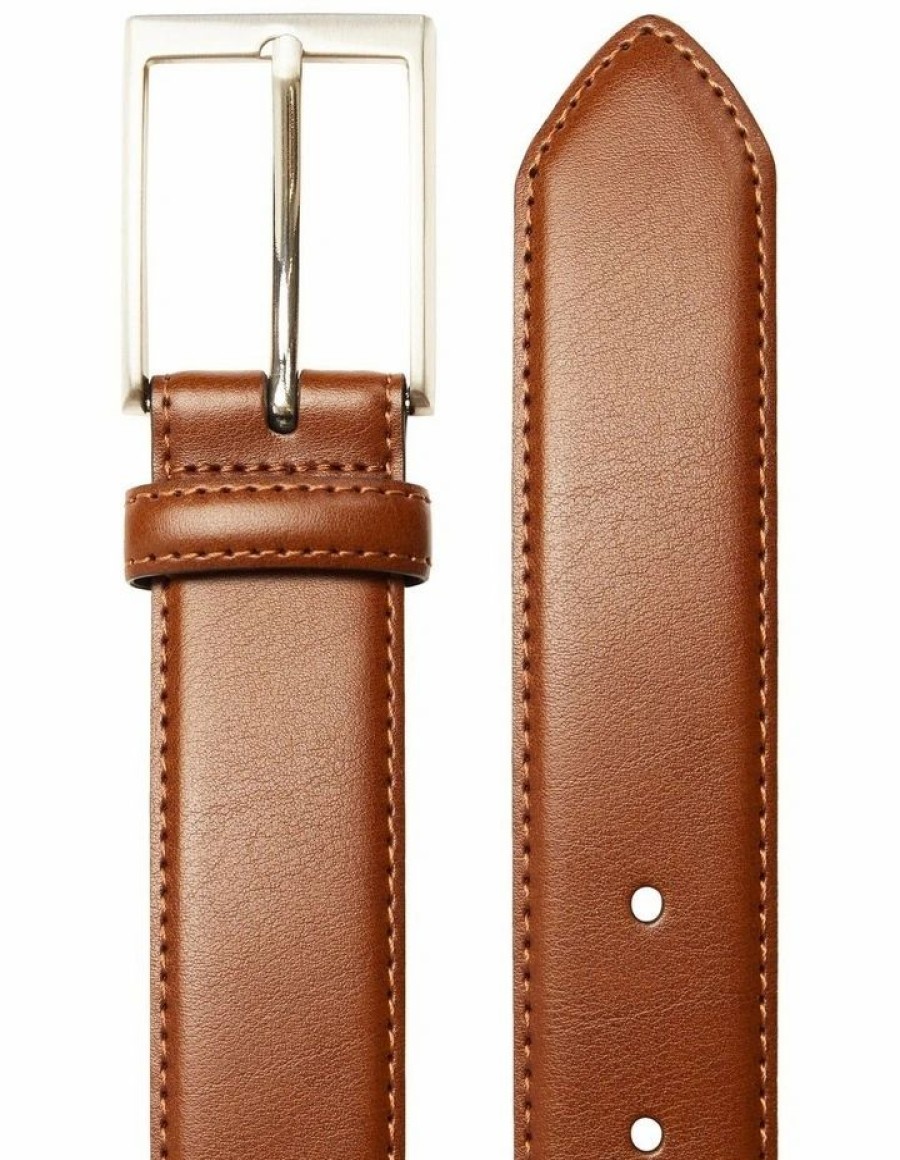 Accessories * | Johnny Bigg Less Expensive Oliver Prong Belt In Brown Tan