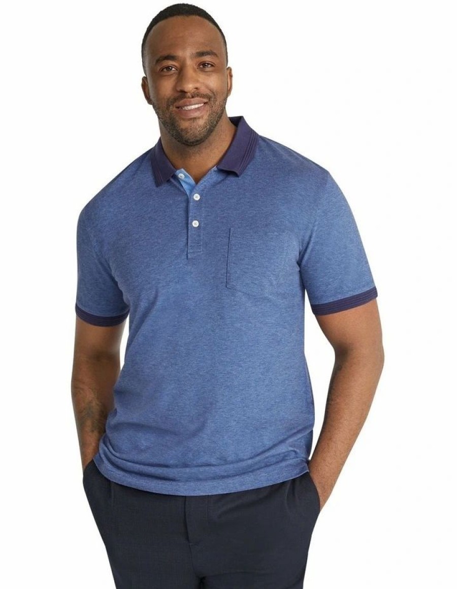 Clothing * | Johnny Bigg Clearance Kai Birdseye Polo In Blue