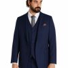 Suiting & Occasionwear * | Johnny Bigg Less Expensive Saylor Check Suit Jacket In Royal Blue