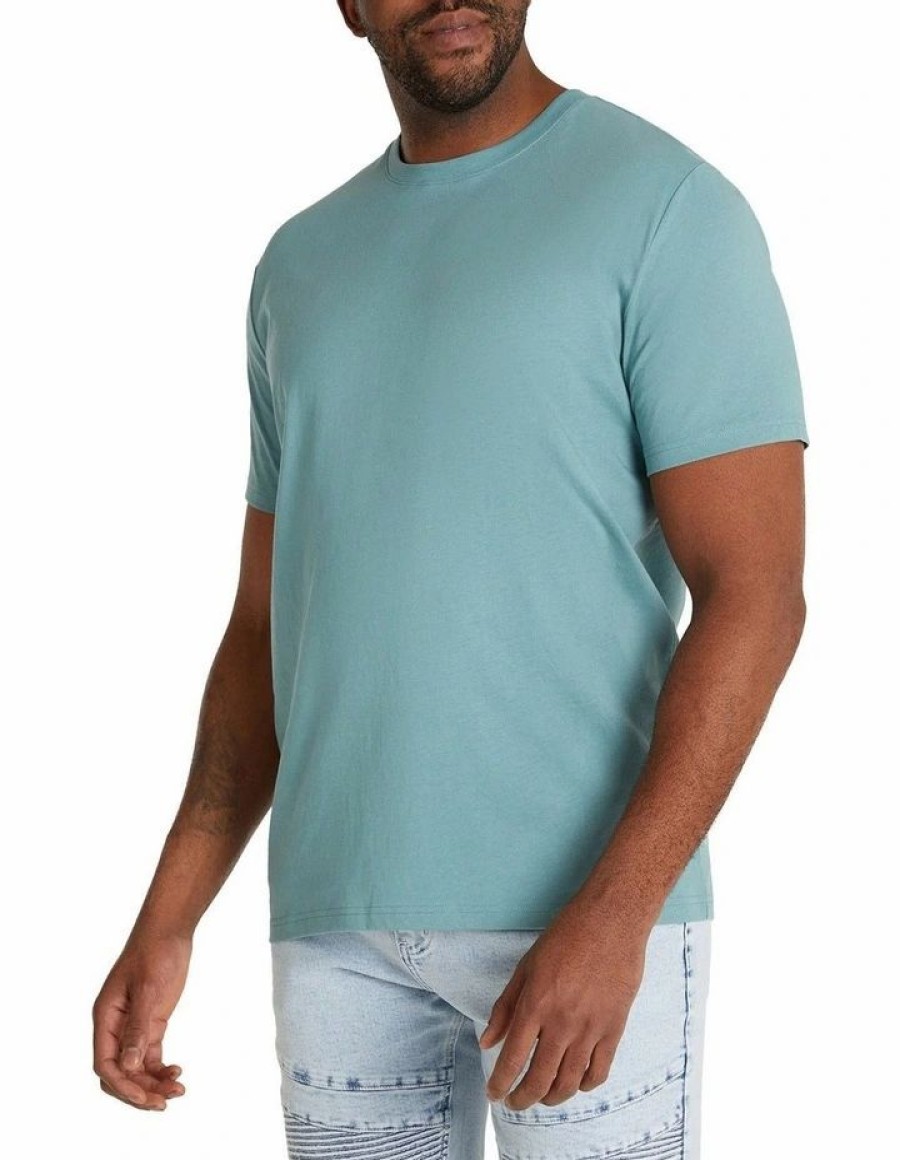 Clothing * | Johnny Bigg Original Essential Crew Neck Tee In Fern Green