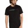 Clothing * | Johnny Bigg Less Expensive Rocky Mountain Longline Tee In Black