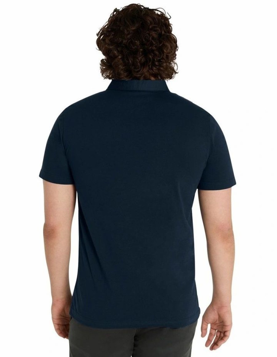 Clothing * | Johnny Bigg New Nico Cotton Polo In Blue Navy