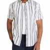 Big & Tall * | Johnny Bigg Official Archer Painterly Stripe Shirt In White