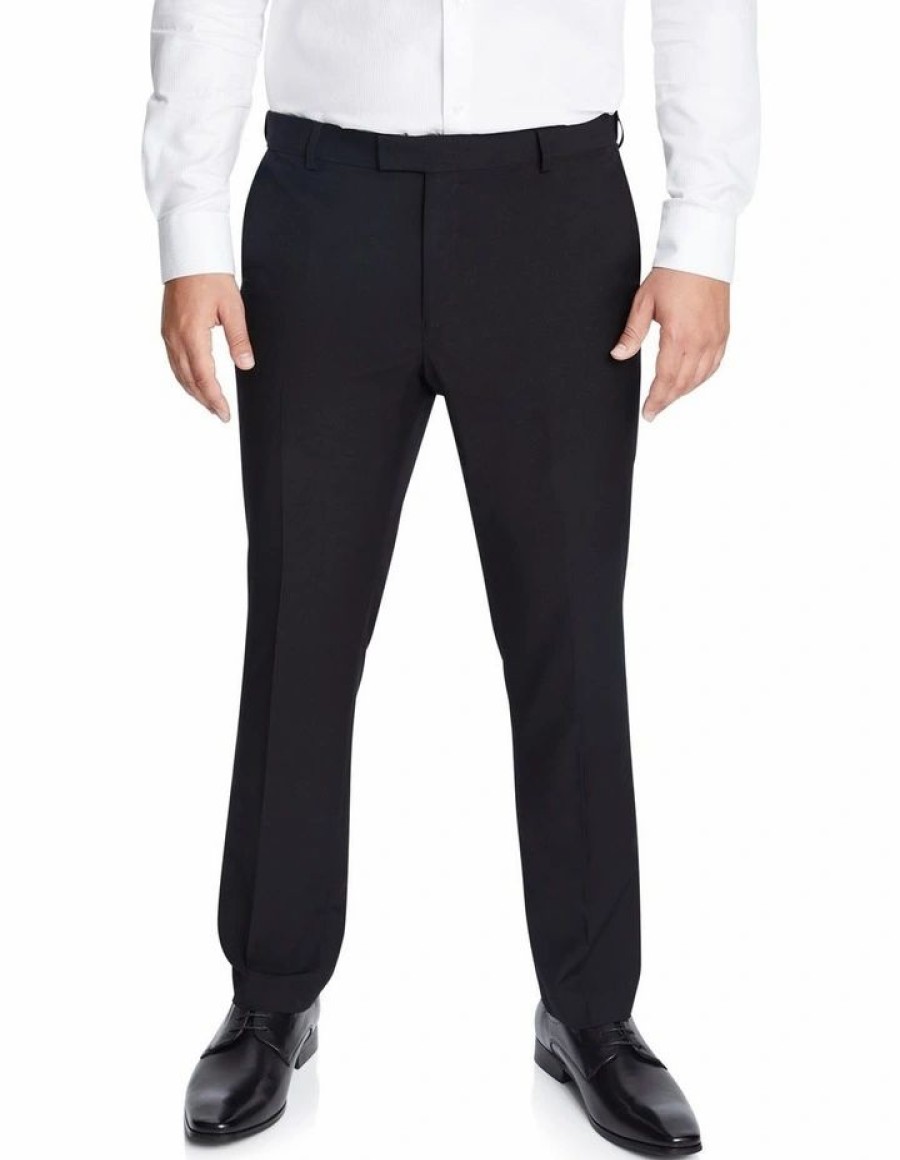 Suiting & Occasionwear * | Johnny Bigg Official Raymond Slim Elastic Pant Black