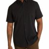 Big & Tall * | Johnny Bigg Premium Hugo Textured Shirt In Black