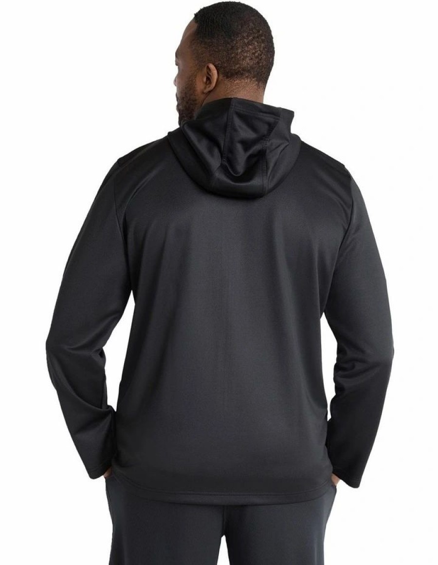 Big & Tall * | Johnny Bigg Classical Active Hoodie In Black