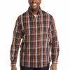 Big & Tall * | Johnny Bigg Typical Style Dutton Check Shirt In Rust