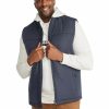 Big & Tall * | Johnny Bigg Classical Nelson Puffer Vest In Blue Ink