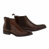 Shoes * | Johnny Bigg Hot Sell Morgan Leather Chelsea Boot In Chocolate