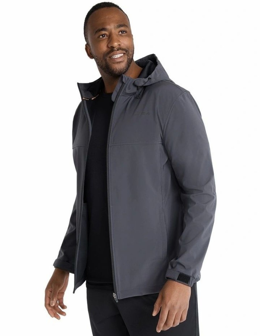 Big & Tall * | Johnny Bigg Clearance Active Jacket In Charcoal