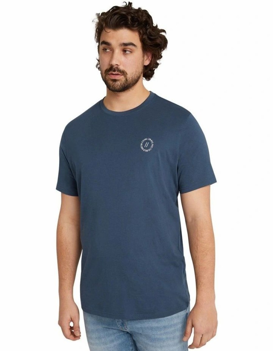 Clothing * | Johnny Bigg Official 1976 Crew Neck Tee In Marine