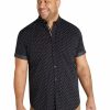 Big & Tall * | Johnny Bigg Official Benson Stretch Shirt In Black