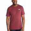 Clothing * | Johnny Bigg New Threads Exploration Crew Neck Tee In Red Wine