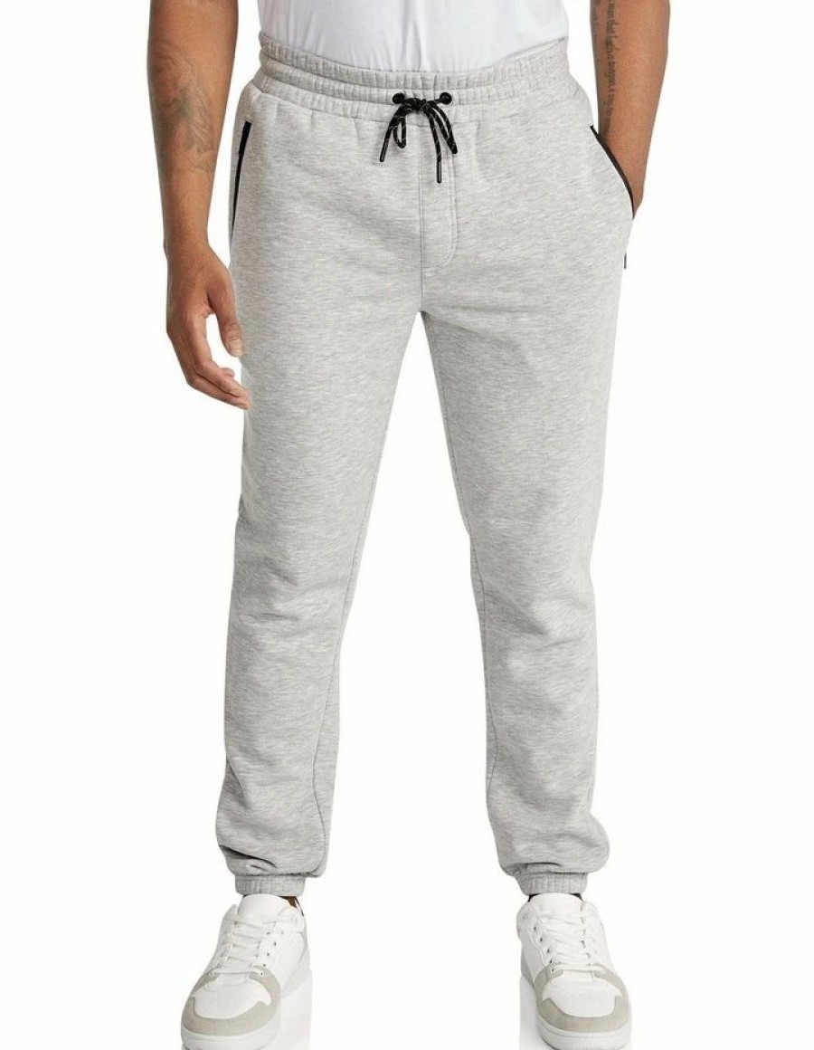 Clothing * | Johnny Bigg Crazy Deals Drew Fleece Trackpant In Grey Grey Marle