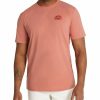 Clothing * | Johnny Bigg Premium Ride The Wave Crew Neck Tee In Coral