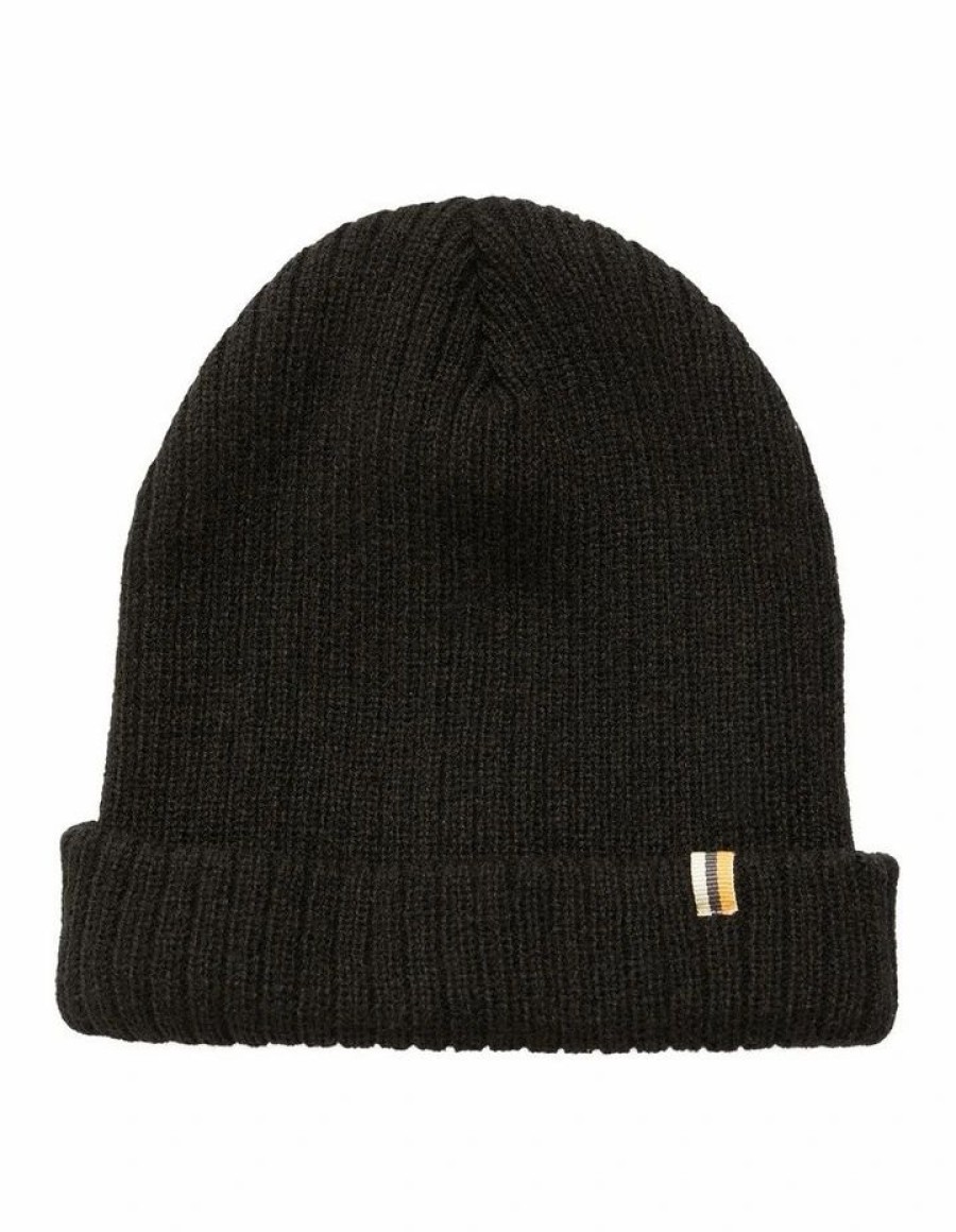 Accessories * | Johnny Bigg Typical Style Knit Beanie In Black