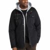 Big & Tall * | Johnny Bigg Cheaper Reserve Hooded Jacket In Black