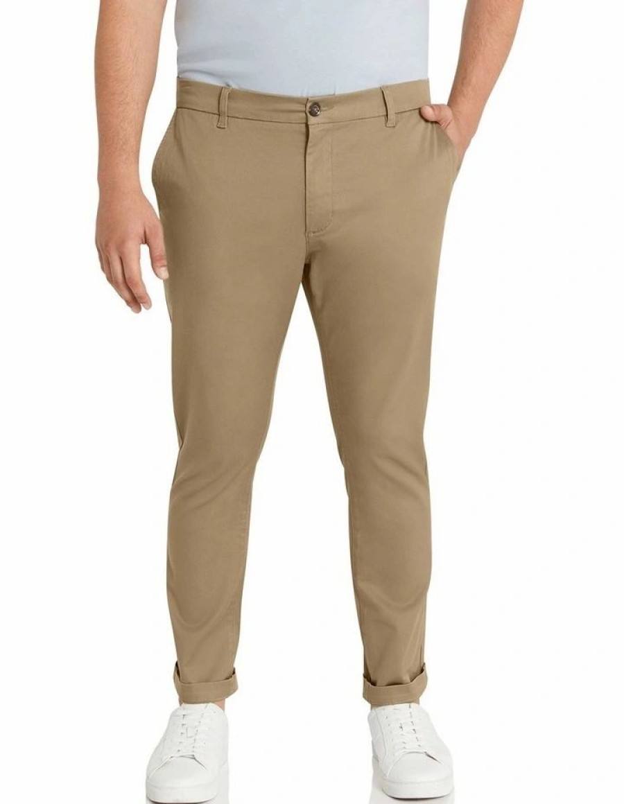 Clothing * | Johnny Bigg Clearance Ledger Stretch Chino In Beige Sand