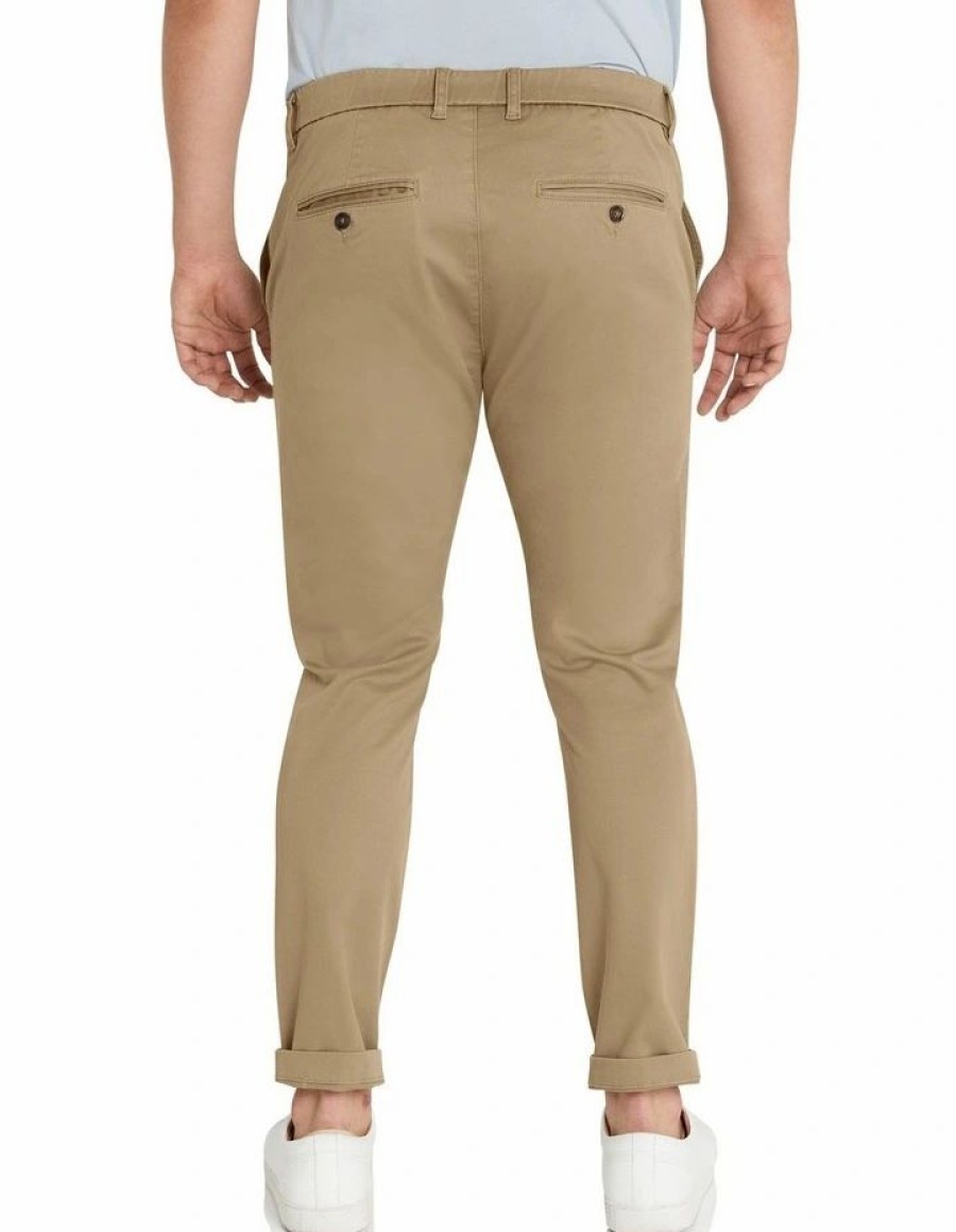 Clothing * | Johnny Bigg Clearance Ledger Stretch Chino In Beige Sand