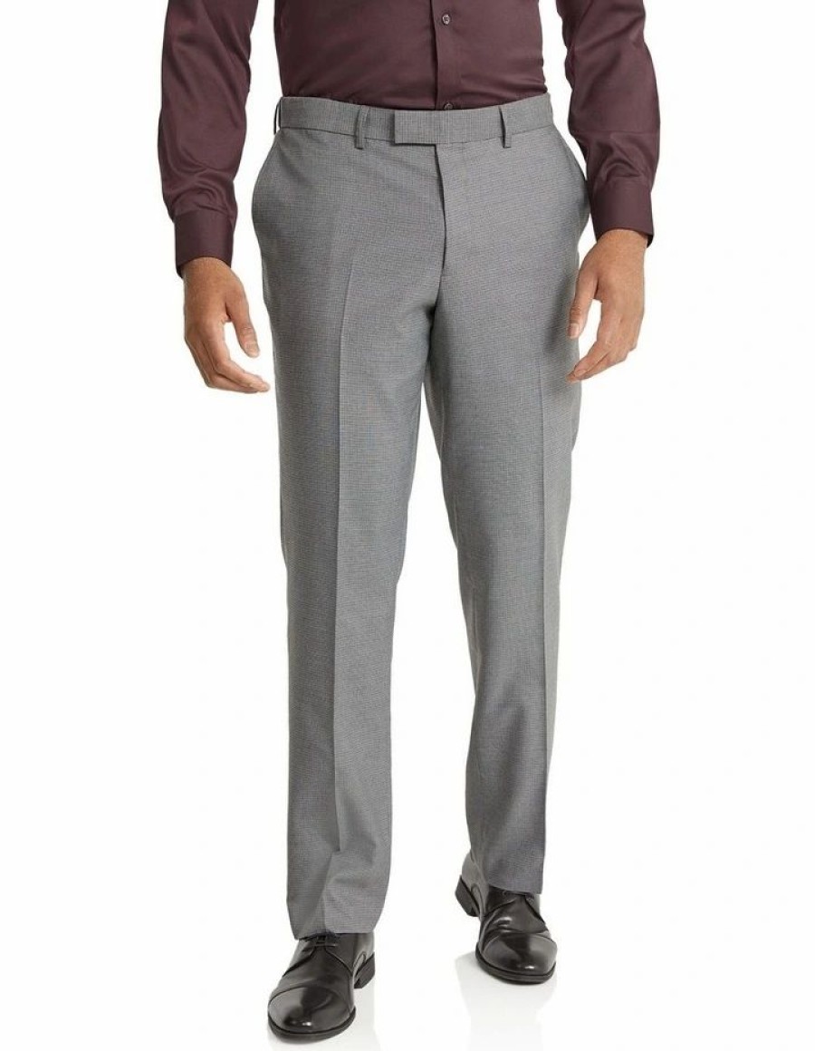 Suiting & Occasionwear * | Johnny Bigg Typical Style Preston Stretch Dress Pant In Silver