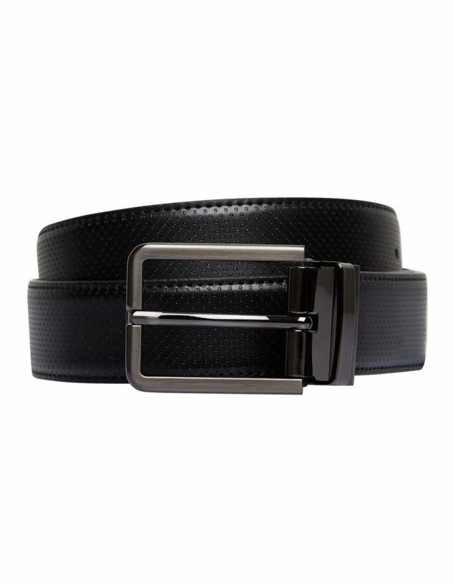 Accessories * | Johnny Bigg New Threads Birrell Reversible Belt In /Tan Black