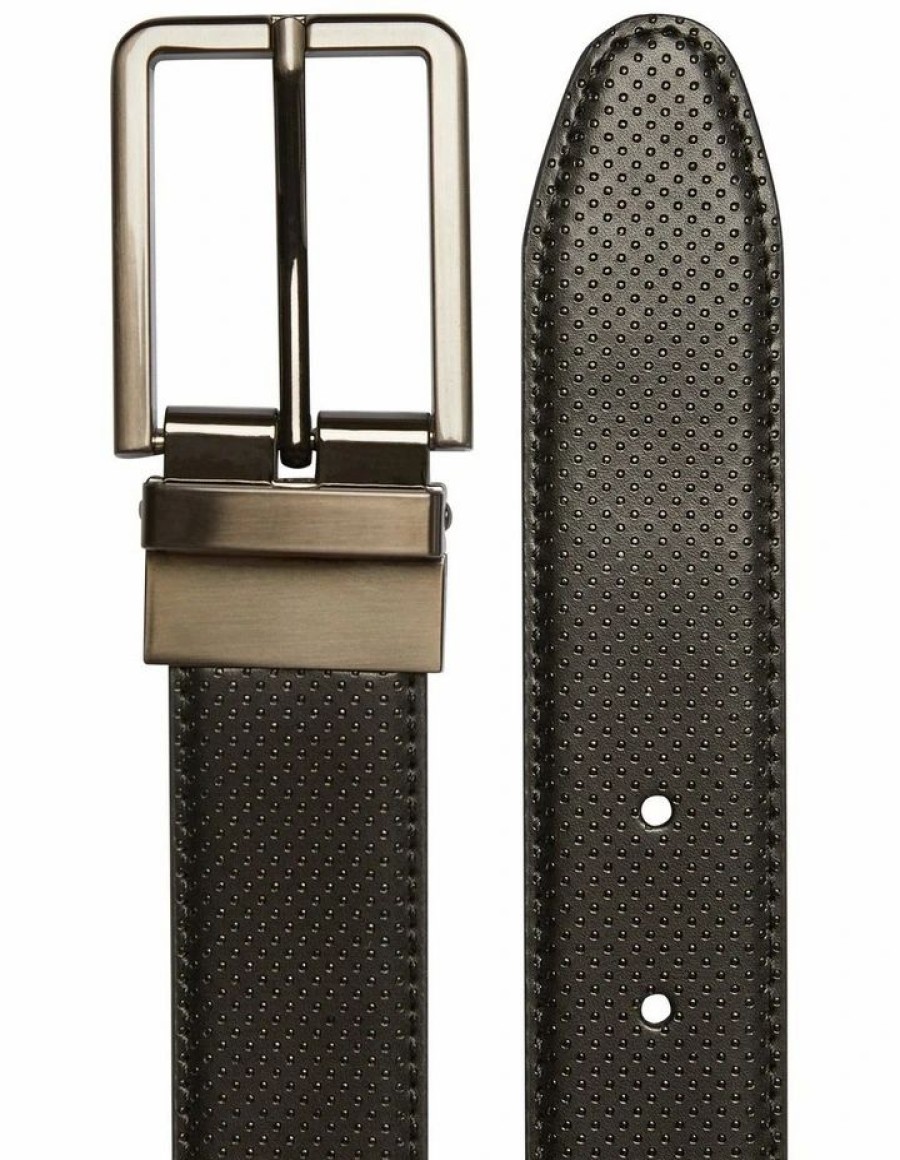 Accessories * | Johnny Bigg New Threads Birrell Reversible Belt In /Tan Black