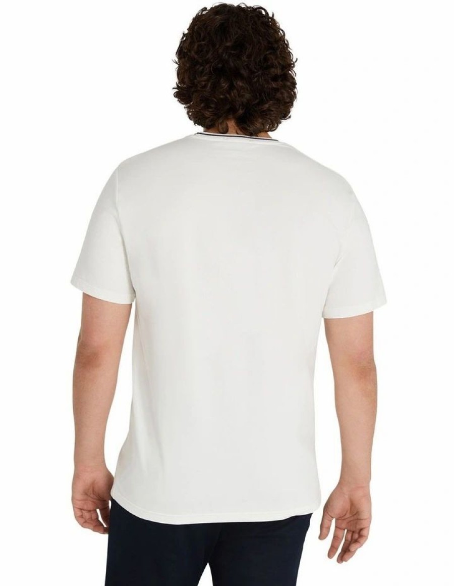 Clothing * | Johnny Bigg Classical Amon Smart Tee In Cream Ivory