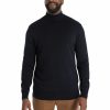 Big & Tall * | Johnny Bigg Crazy Deals The Essential Turtle Neck Sweater Black