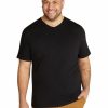 Clothing * | Johnny Bigg Best Quality Essential V Neck Tee In Black