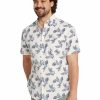 Big & Tall * | Johnny Bigg Original Rowan Leaf Print Shirt In White