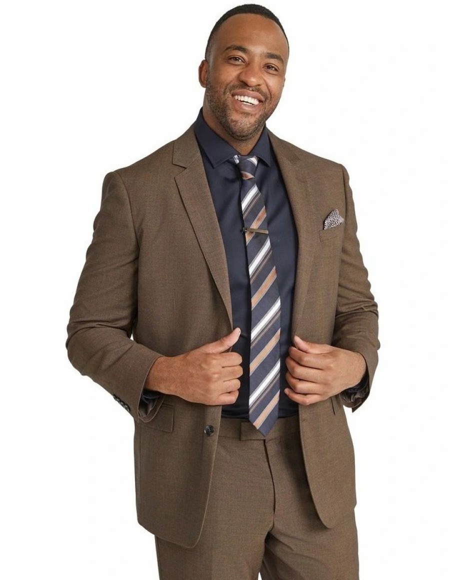 Suiting & Occasionwear * | Johnny Bigg Official Austin Stretch Suit Jacket In Brown