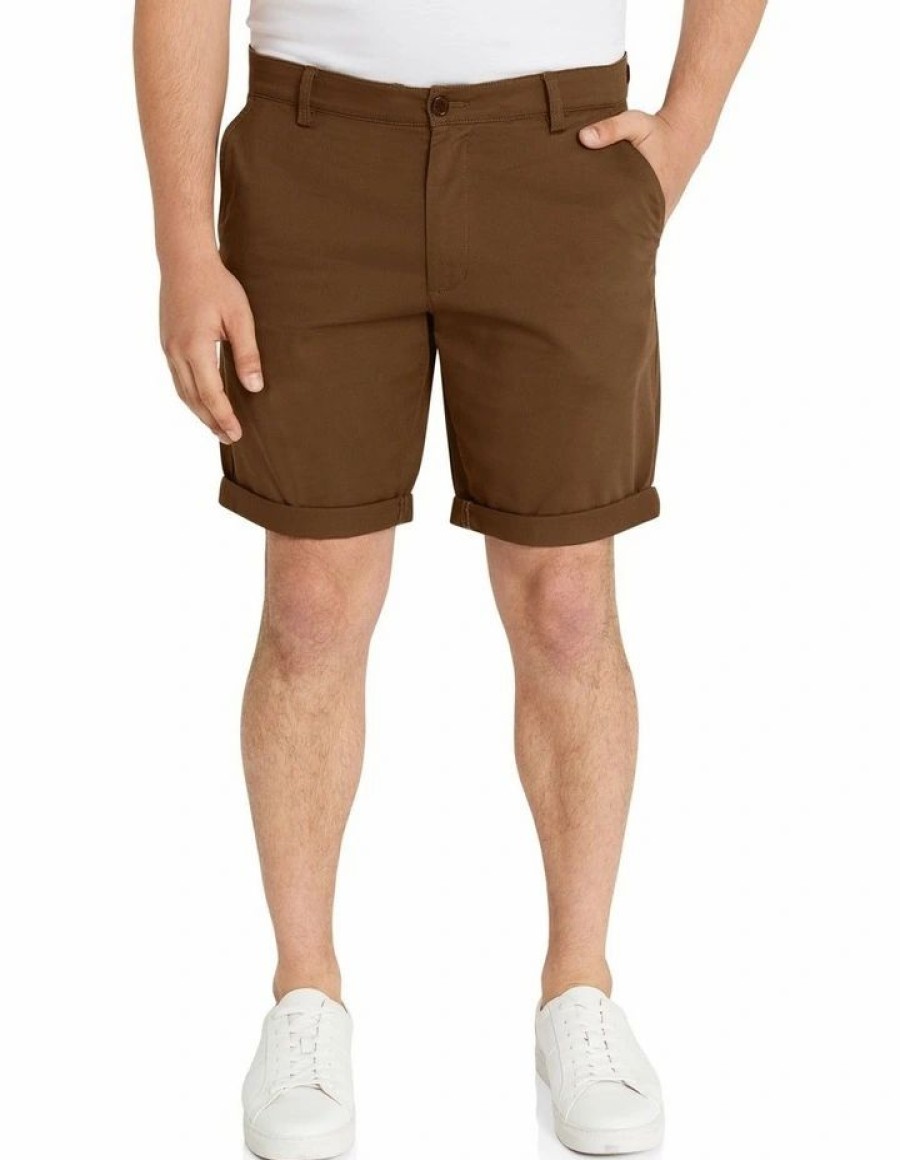 Clothing * | Johnny Bigg Official Charlie Canvas Short In Brown Coffee